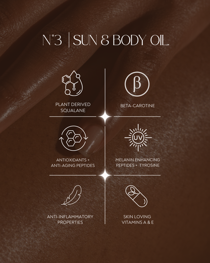 N˚3 ⏐ SUN & BODY OIL - AFTERGLOW MILANO AU AFTERGLOW MILANO AU Coco Vanilla AFTERGLOW MILANO AU tanning oil