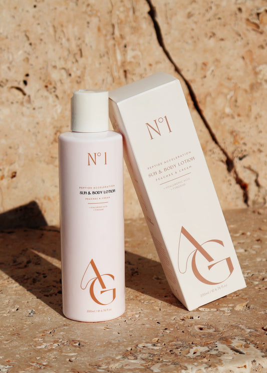 N˚1 ⏐ SUN & BODY LOTION - AFTERGLOW MILANO AU AFTERGLOW MILANO AU Peaches & Cream AFTERGLOW MILANO AU Tanning lotion
